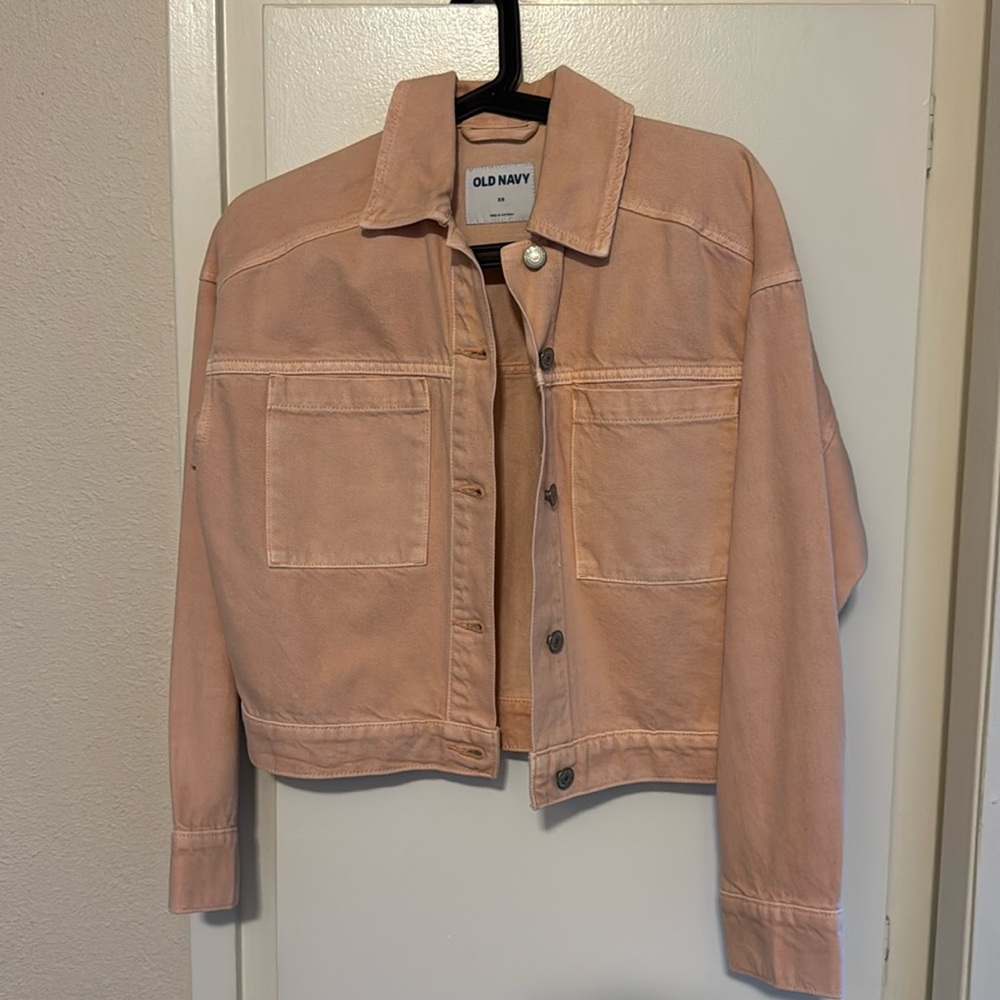 Old Navy Cropped Denim Jacket